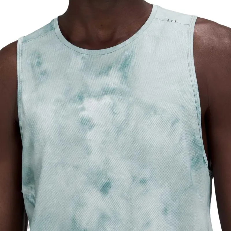 Lululemon Fast And Free Tank Tops Men's Trendy Aqua-2