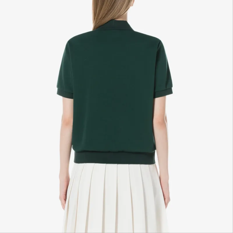 LACOSTE Polo Shirt Women's Forest Green-3