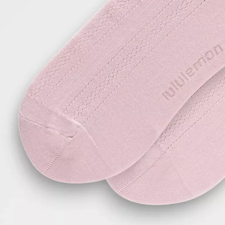 Lululemon Unisex Pointelle Quarter Socks Crew Socks 34' Unisex 1 Pack-1