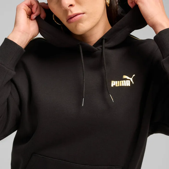 PUMA Essentials+TAPE Sweatshirt Women's Black-4