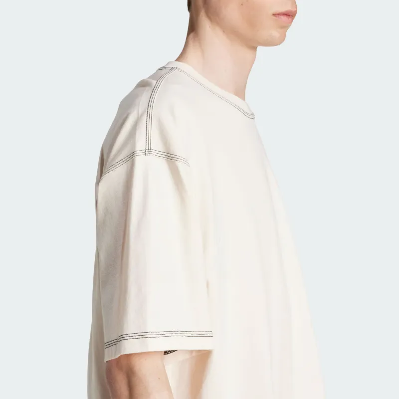 Adidas Originals ESSENTIALS T Shirt Men's Light Beige-3