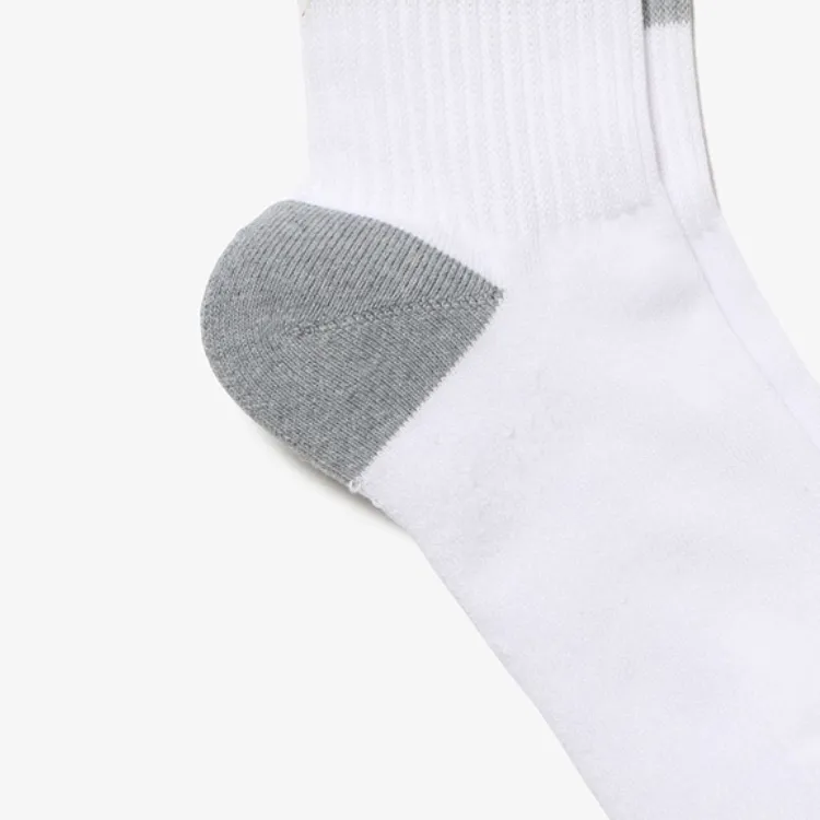 LACOSTE Mid Calf Socks Men's 1 Pack Gray-3