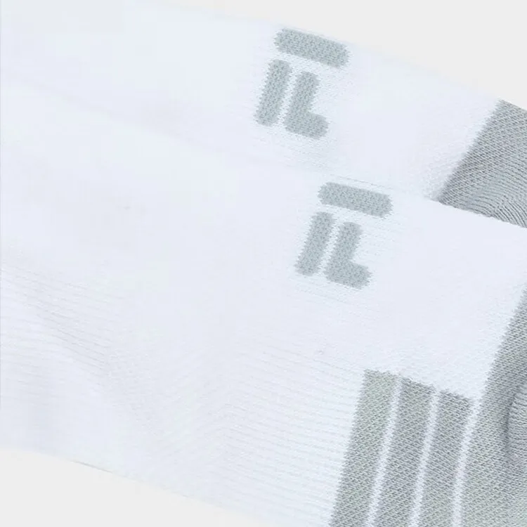 FILA Fitness Series Ankle Socks Men's 1 Pack White-5