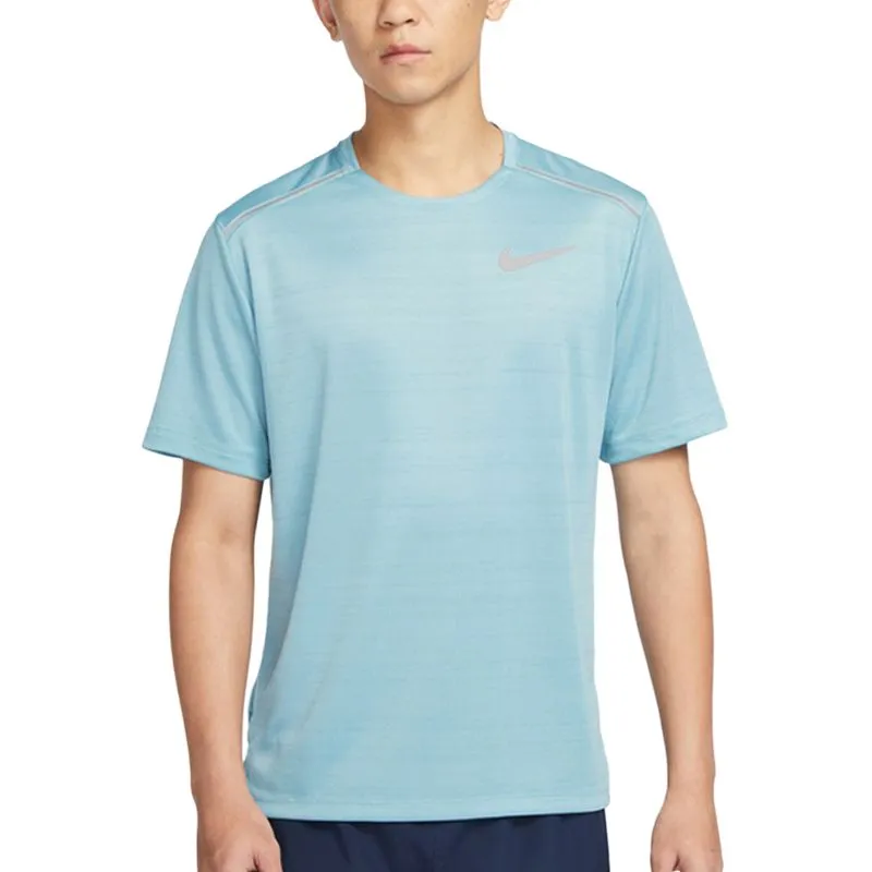 Nike T Shirts Men Blue-2