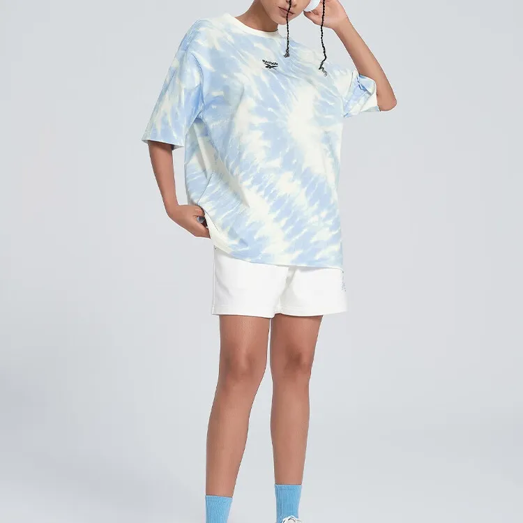 Reebok T Shirt Unisex Light Blue-4