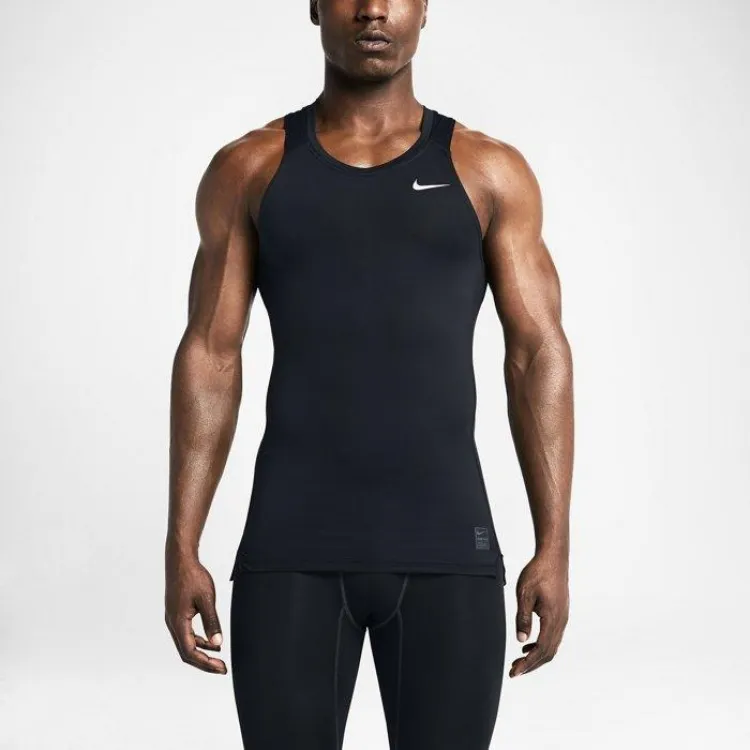 Nike Tank Tops Men Black-2
