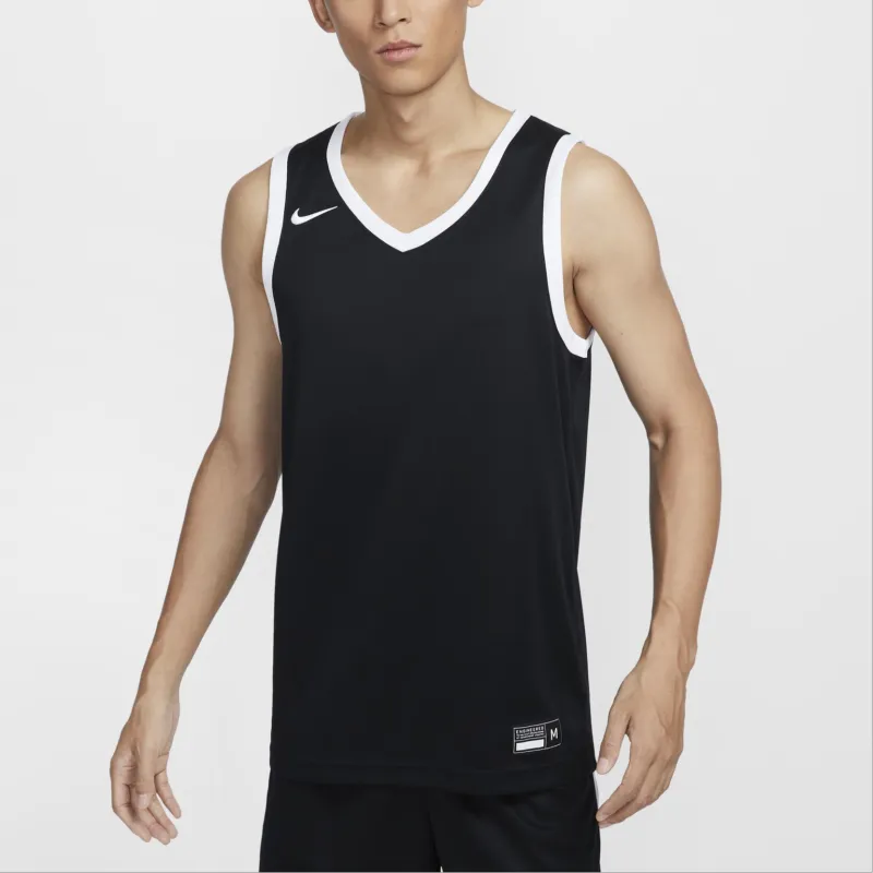 Nike DRI FIT CROSSOVER Basketball Jersey Men's Black/White/White-2