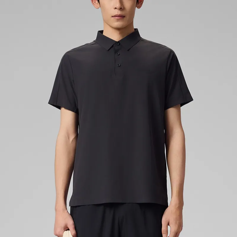 Saucony Polo Shirt Men's Patent Leather Black-2