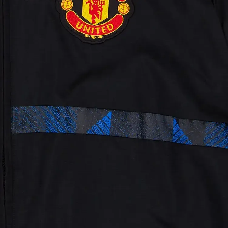 Adidas Manchester UnitedIcon Jackets Coats Unisex Black-3