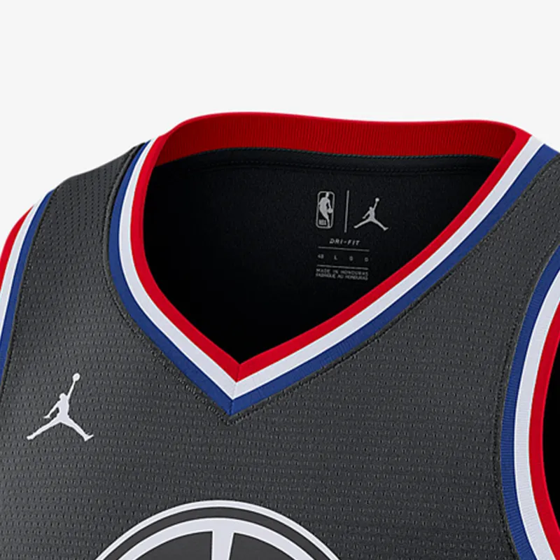 Nike x NBA Basketball Jersey Men's Black-2