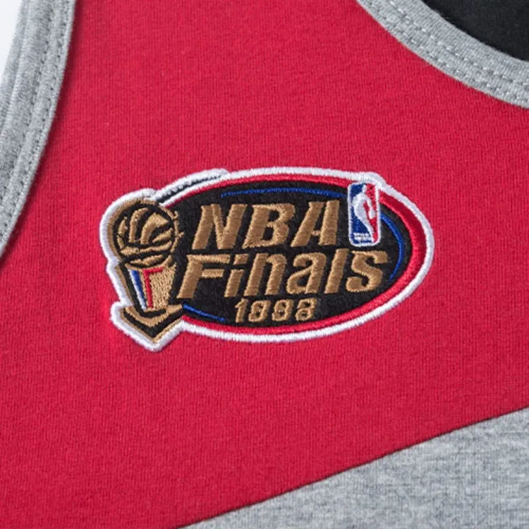 Mitchell & Ness Basketball Jerseys Unisex Gray Black Multicolor-3