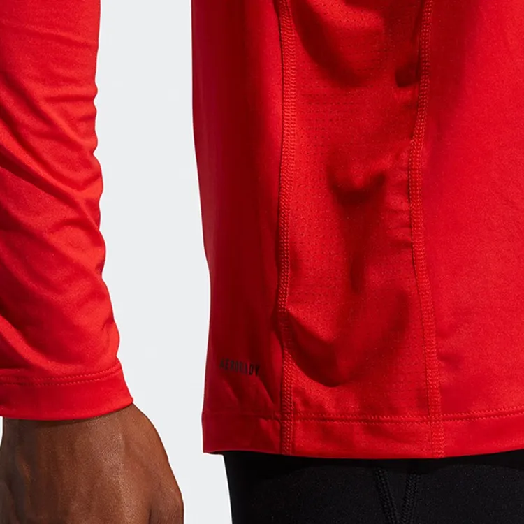 Adidas T Shirts Men Red-4