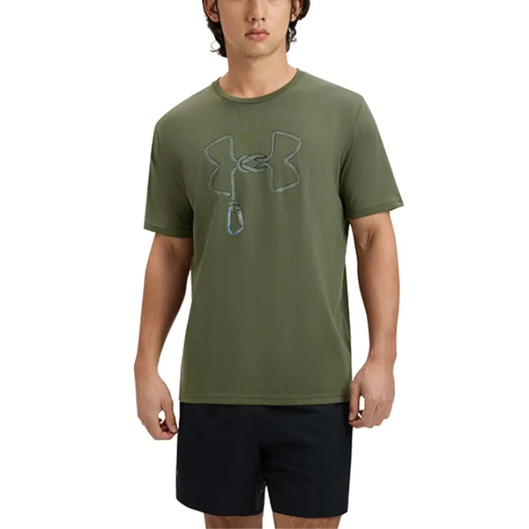 Under Armour OutdoorBranded SS25 T-Shirt Men's Misty Green-2