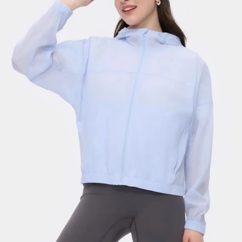 FILA FUSION FOB Jackets Coats Women's Elegant Blue-3