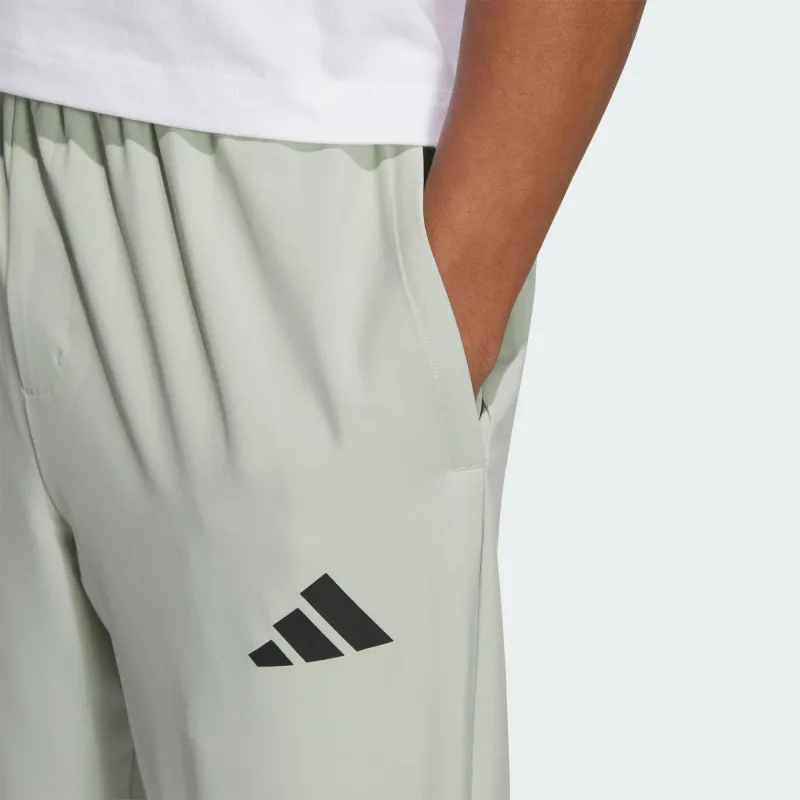 Adidas Climacool WOVEN TRACKSUIT BOTTOMS Casual Pants Men's Halo Green-4