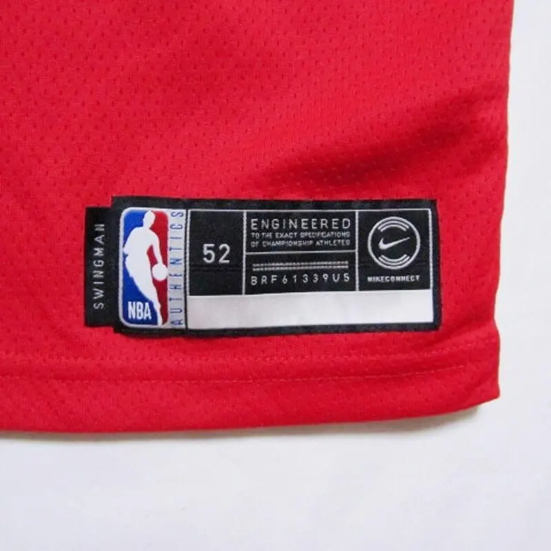 Nike x NBA Basketball Jerseys Unisex Red-2