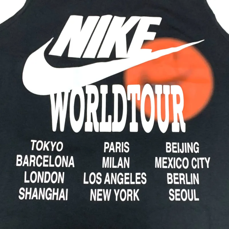 Nike Tank Tops Men Black-4