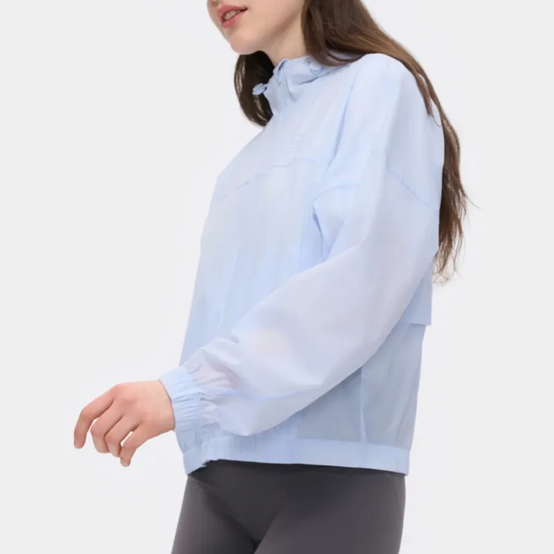 FILA FUSION FOB Jackets Coats Women's Elegant Blue-4