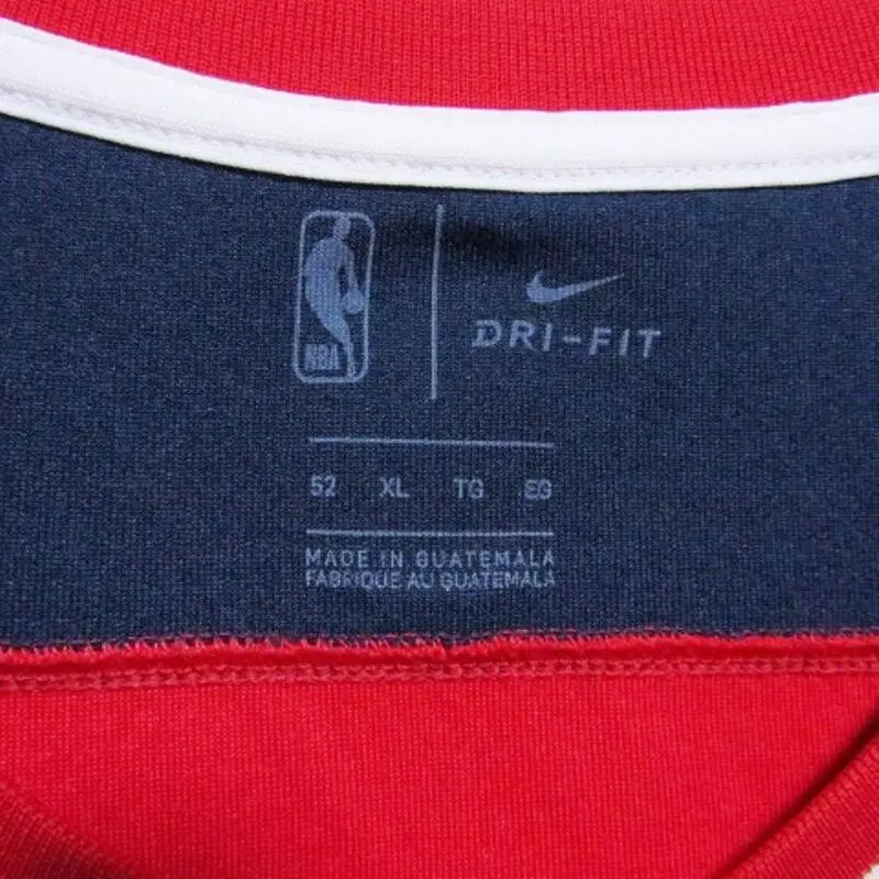 Nike x NBA Basketball Jerseys Unisex Red-3