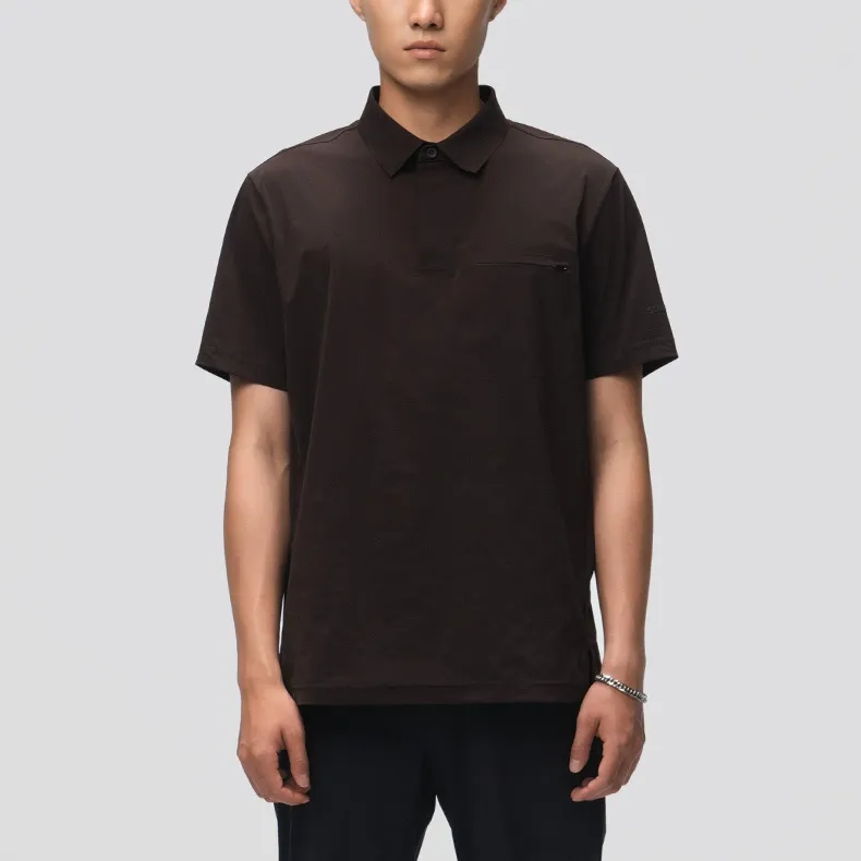 Saucony Polo Shirt Men's Earth Tone-2