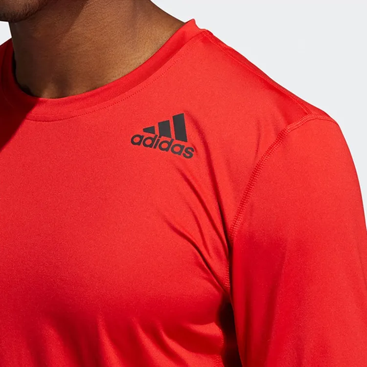 Adidas T Shirts Men Red-3