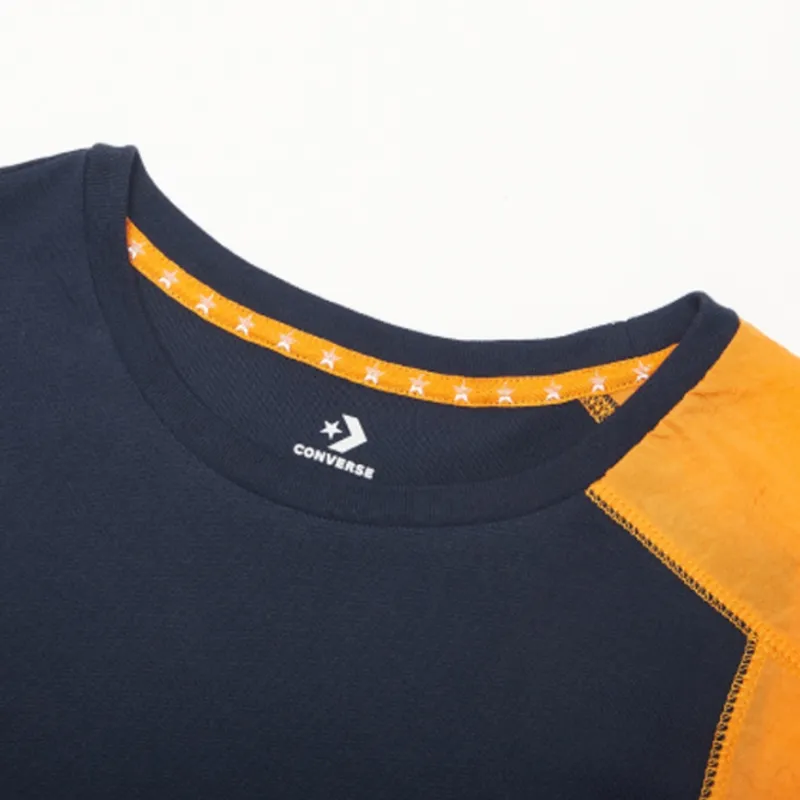 Converse Crop Tops Women's Blue-2