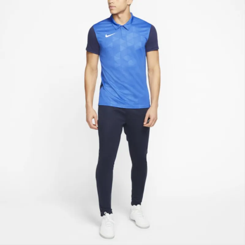 Nike Polo Shirts Men Blue-3