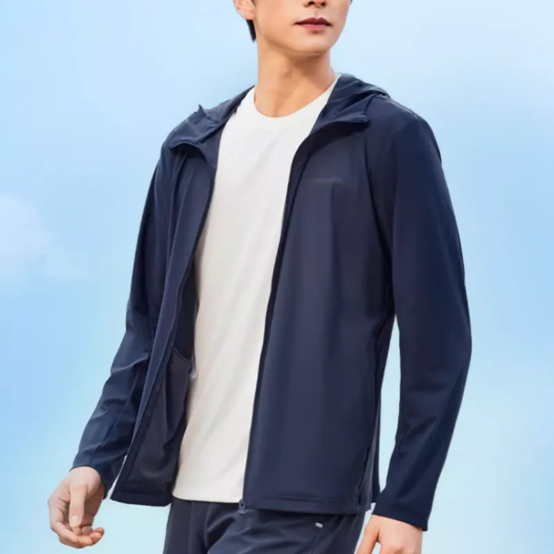 Skechers Sports Lifestyle Collection GODRI Jacket Men's Marine Collegiate Blue-2