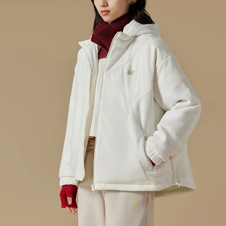 New Balance Jackets Coats Women's Khaki-4