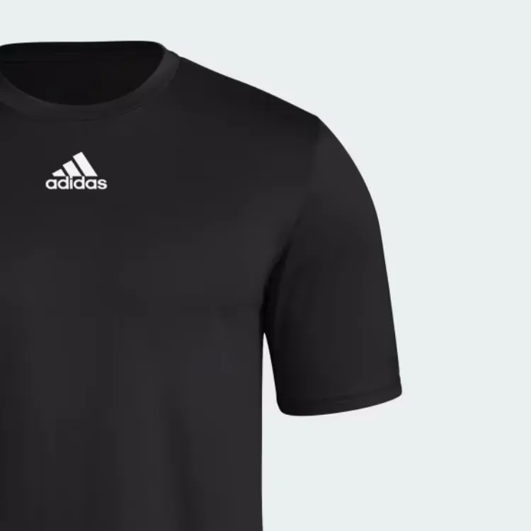 Adidas Free Shipping With AdiClub Short Sleeve Pregame Badge Of Sport Tee-2