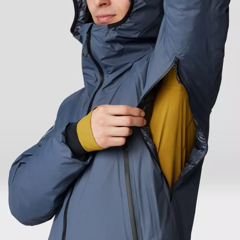 MOUNTAIN HARDWEAR Jacket Men's Blue Stone-3
