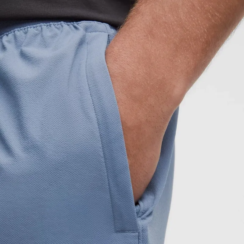 Lululemon License To Train Sports Shorts 7' Men's Washed Denim Blue Washed Denim-4