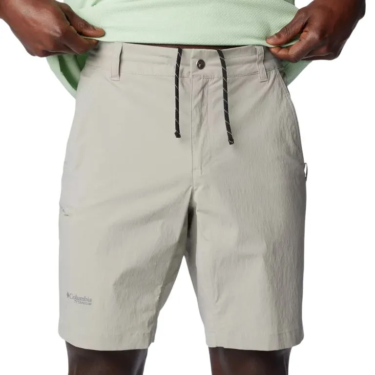 Columbia Wanoga Casual Shorts Men's Flint Gray-3