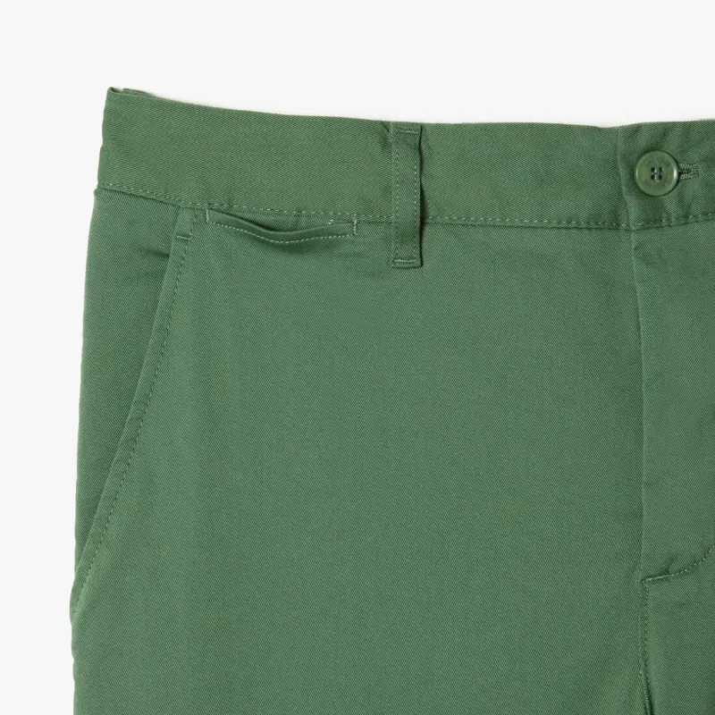 LACOSTE Mid rise Slim cut Trousers-2