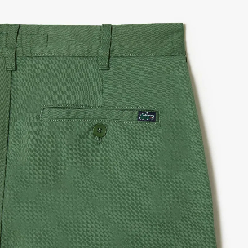 LACOSTE Mid rise Slim cut Trousers-1