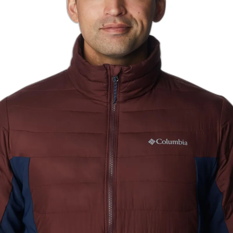 Columbia Jackets Men Dark Red-4