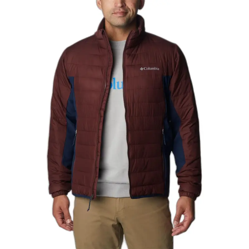 Columbia Jackets Men Dark Red-1