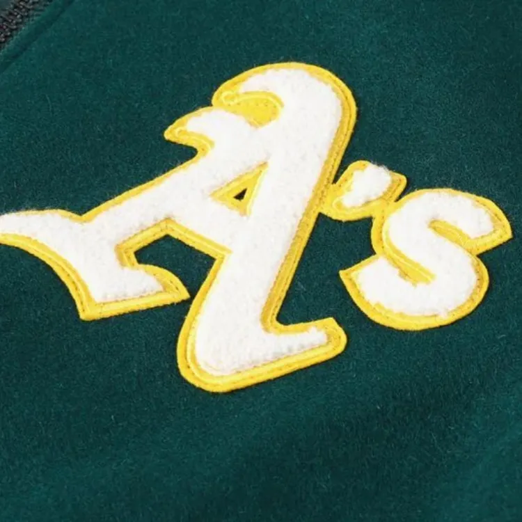 MLB Baseball Jacket Unisex Green-2