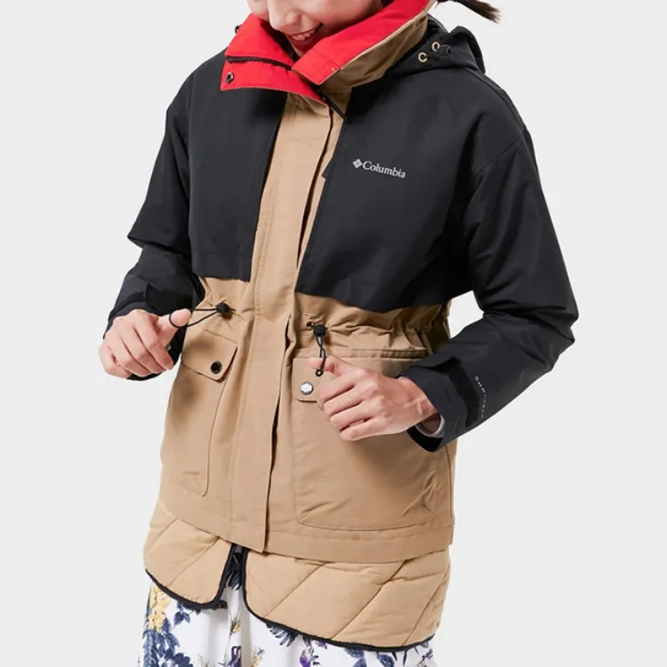Columbia Puffer Jacket Women's Brown-2