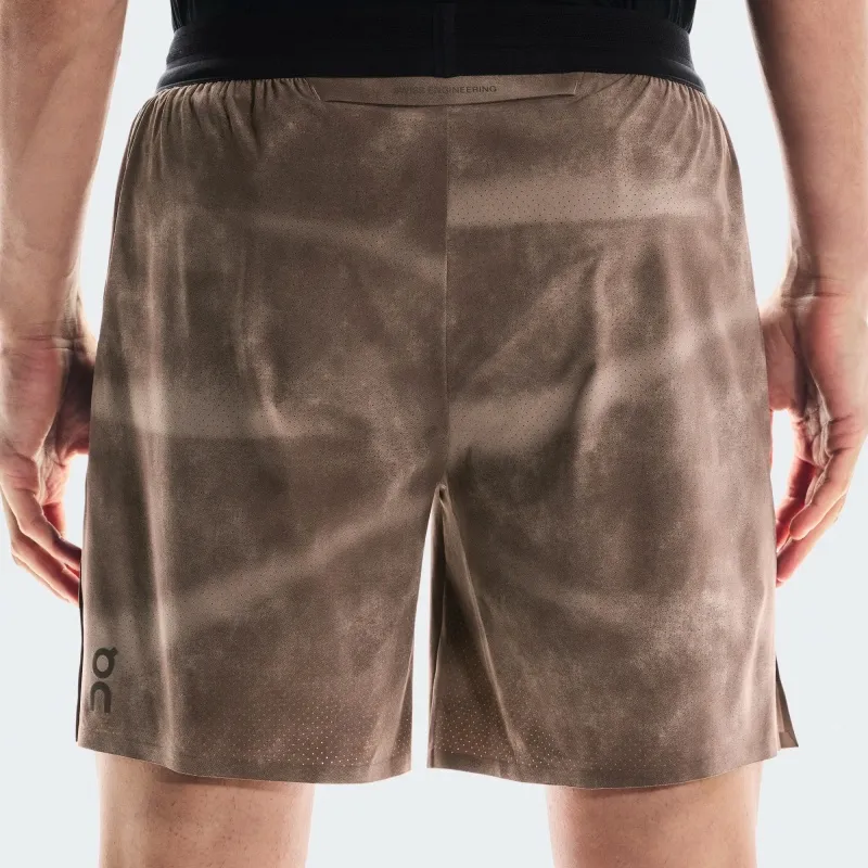 On Performance Shorts AOP Casual Shorts Men's Graphite Gray-4