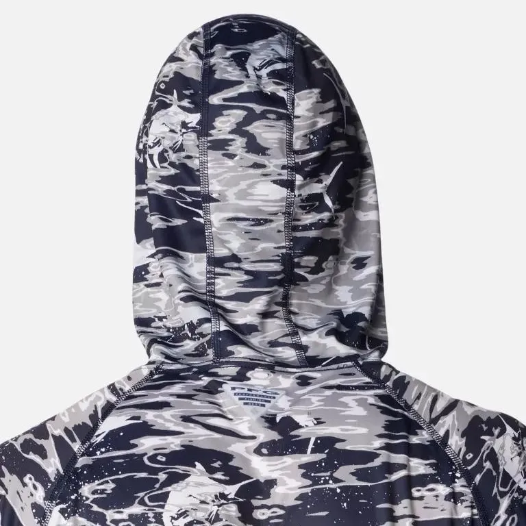 Columbia PFG Super Terminal Tackle Sweatshirt Men's Marine Blue-4