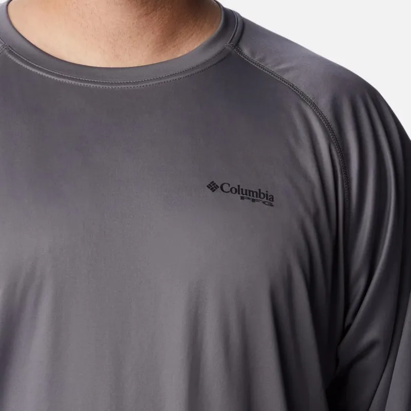 Columbia PFG Terminal Tackle Omni-Shade Omni-Wick Sweatshirt Men's Gray-3