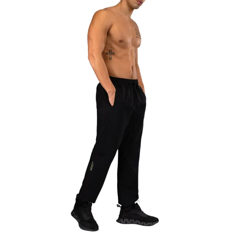 VENUM Casual Pants Men Black/Neon Green-3