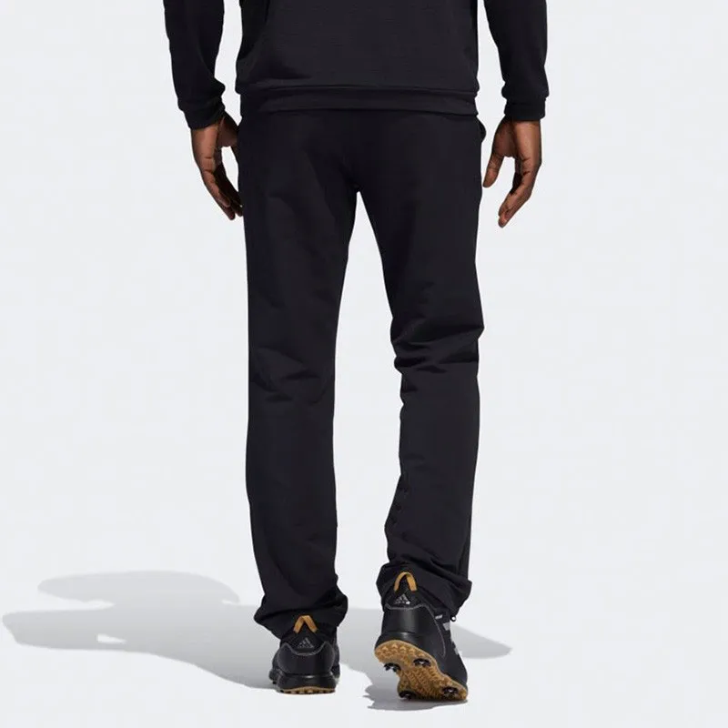 Adidas Knitted Sports Pants Men's Black-3