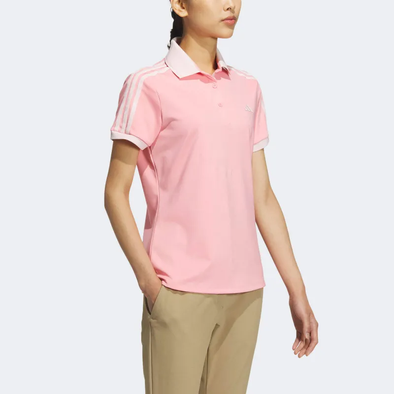 Adidas Polo Shirts Women's Pink-1