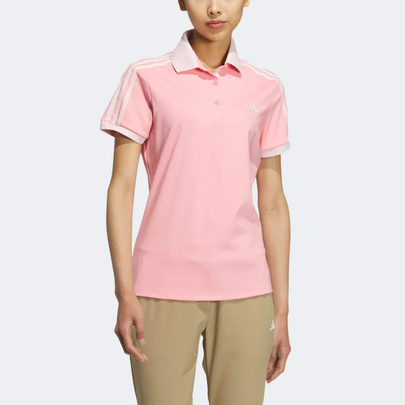 Adidas Polo Shirts Women's Pink-2