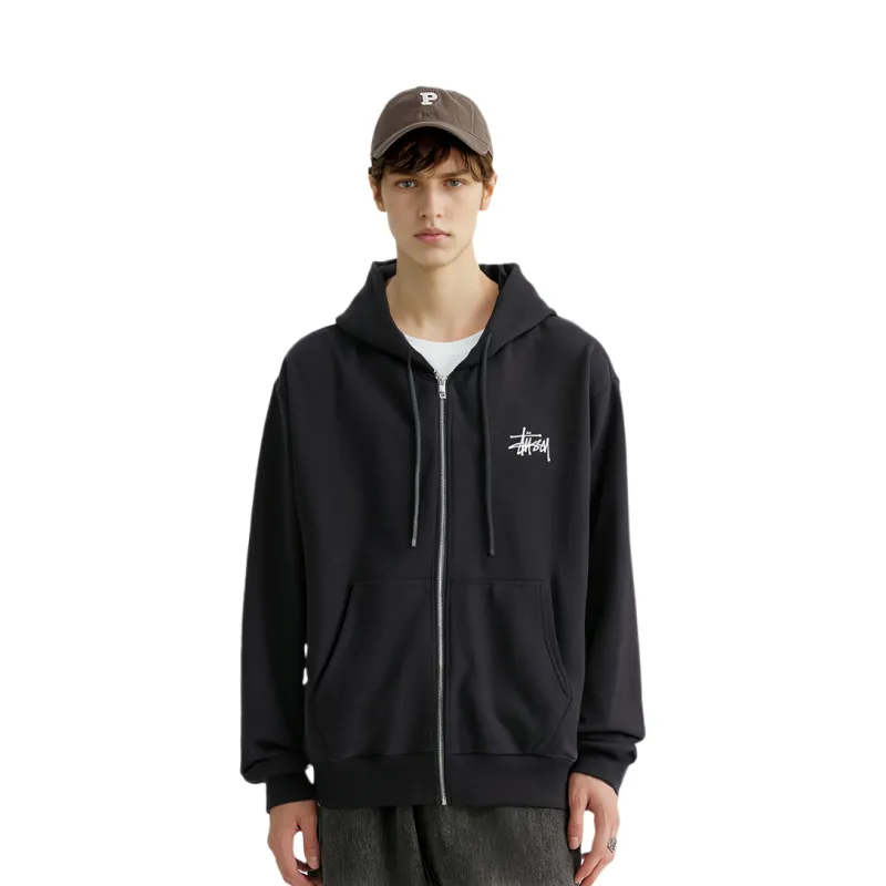 Stussy Basic Stussy Zip Hoodie-2