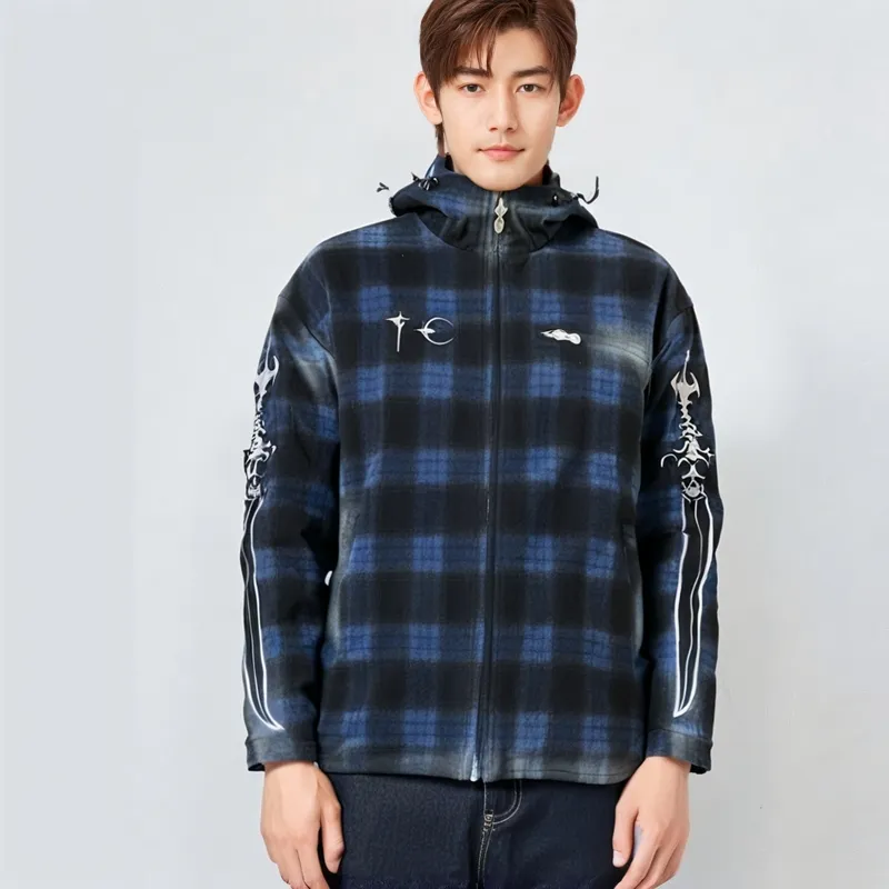THUG CLUB Arab Sword Hooded Jacket-3