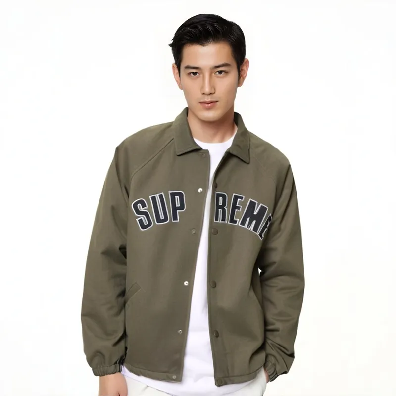 Supreme Arc Denim Coaches Jacket Purple L - POIZON 