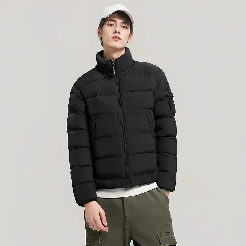 C.P.Company Lens Detailed Zipped Down Jacket-3